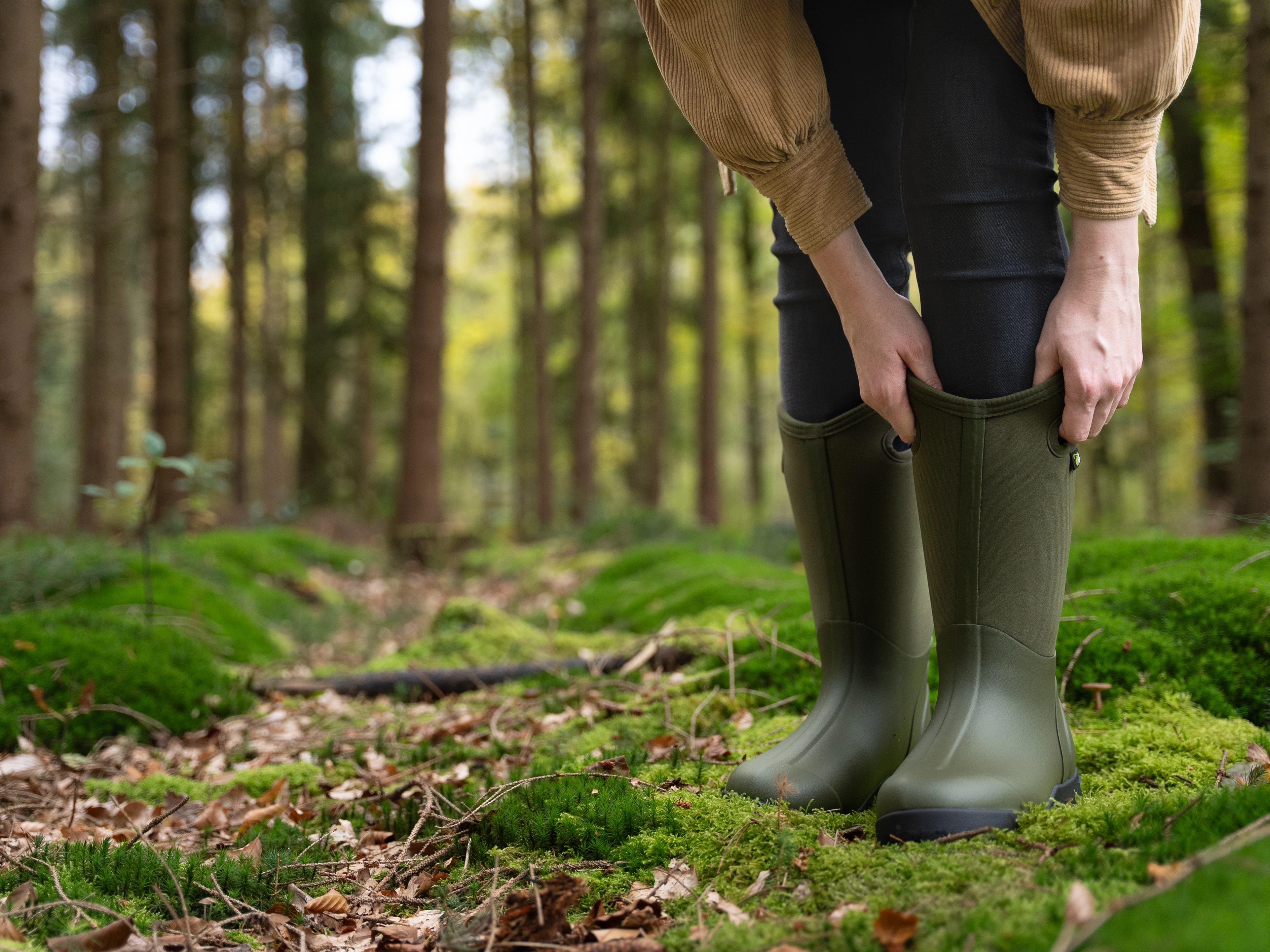 TwoTracks Baruga Olive high für Frauen 