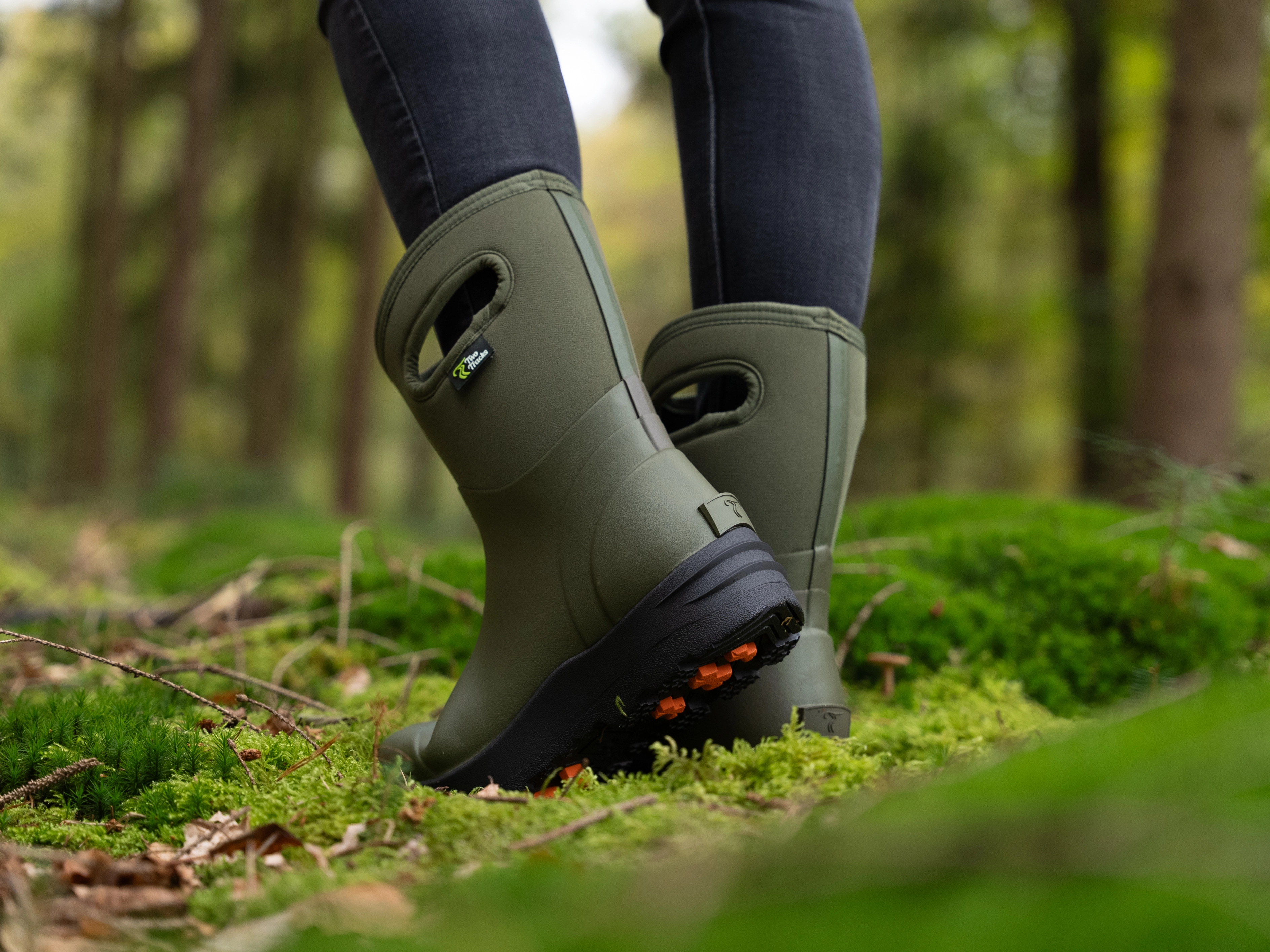 TwoTracks Baruga Olive mid für Frauen 