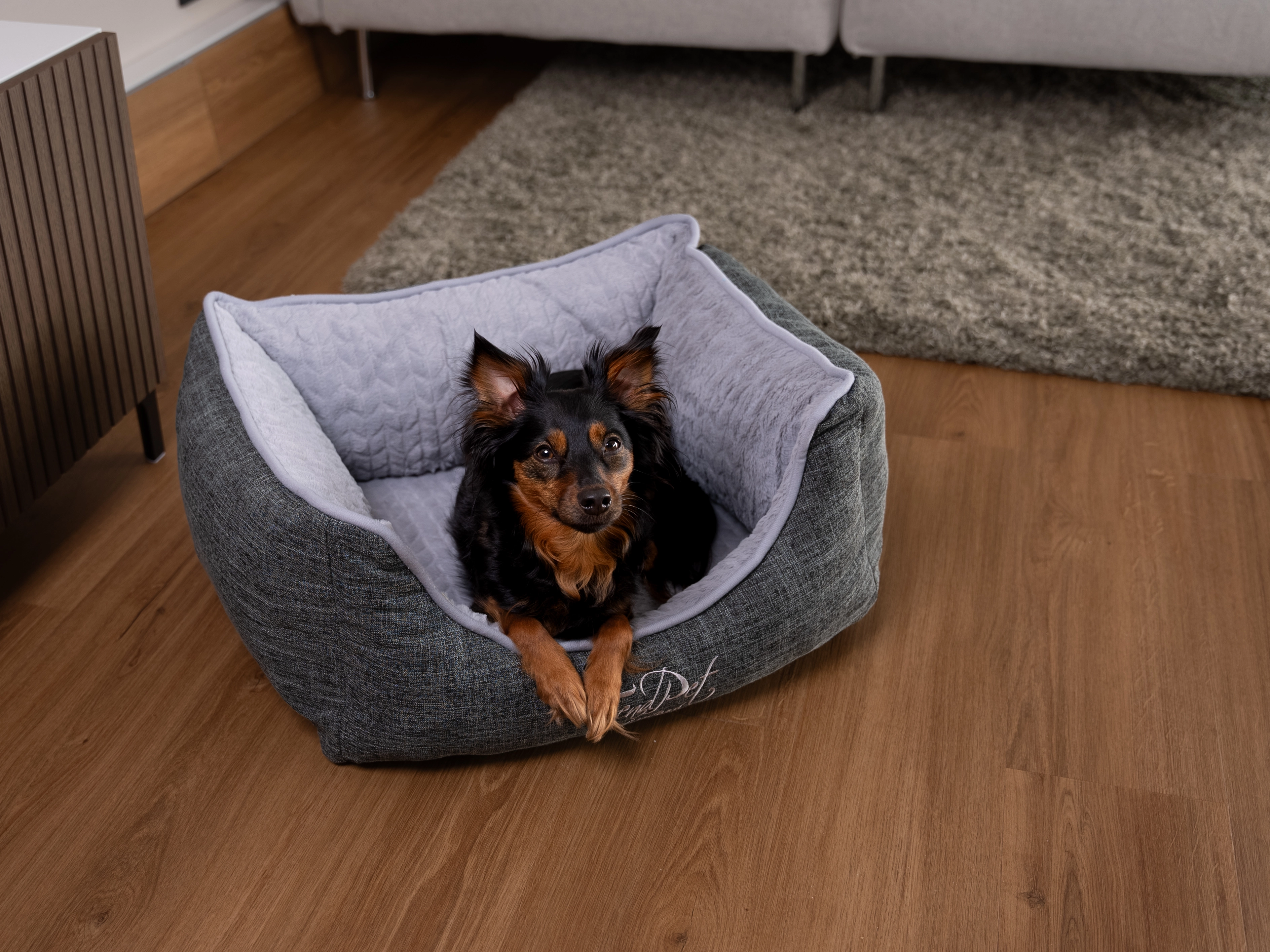 Hund liegt im VitaBed classic von TrendPet