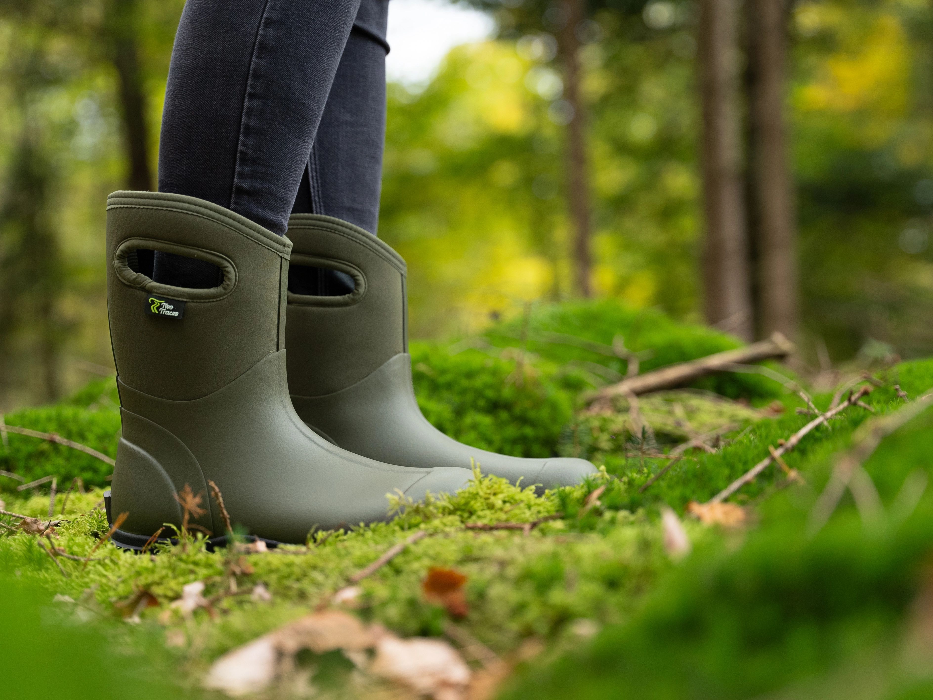 TwoTracks Baruga Olive mid für Frauen 