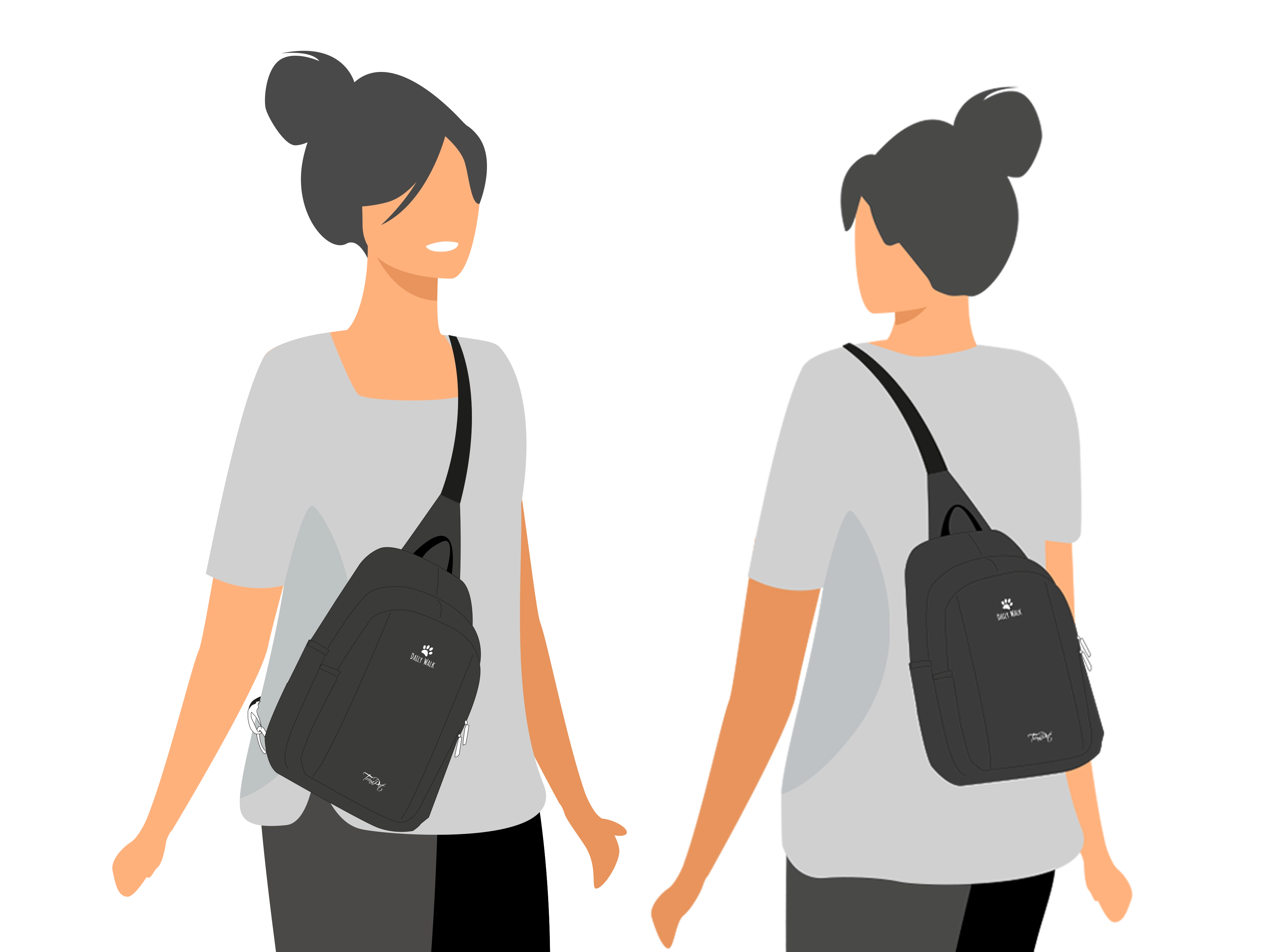 DailyWalk tasche von Trendet