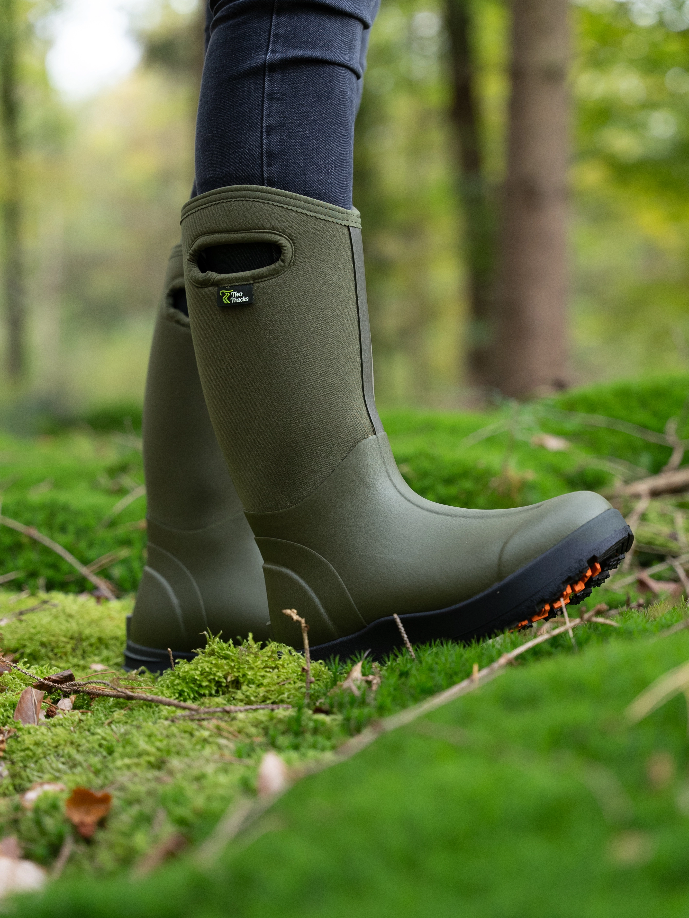 TwoTracks Baruga Olive high für Frauen 