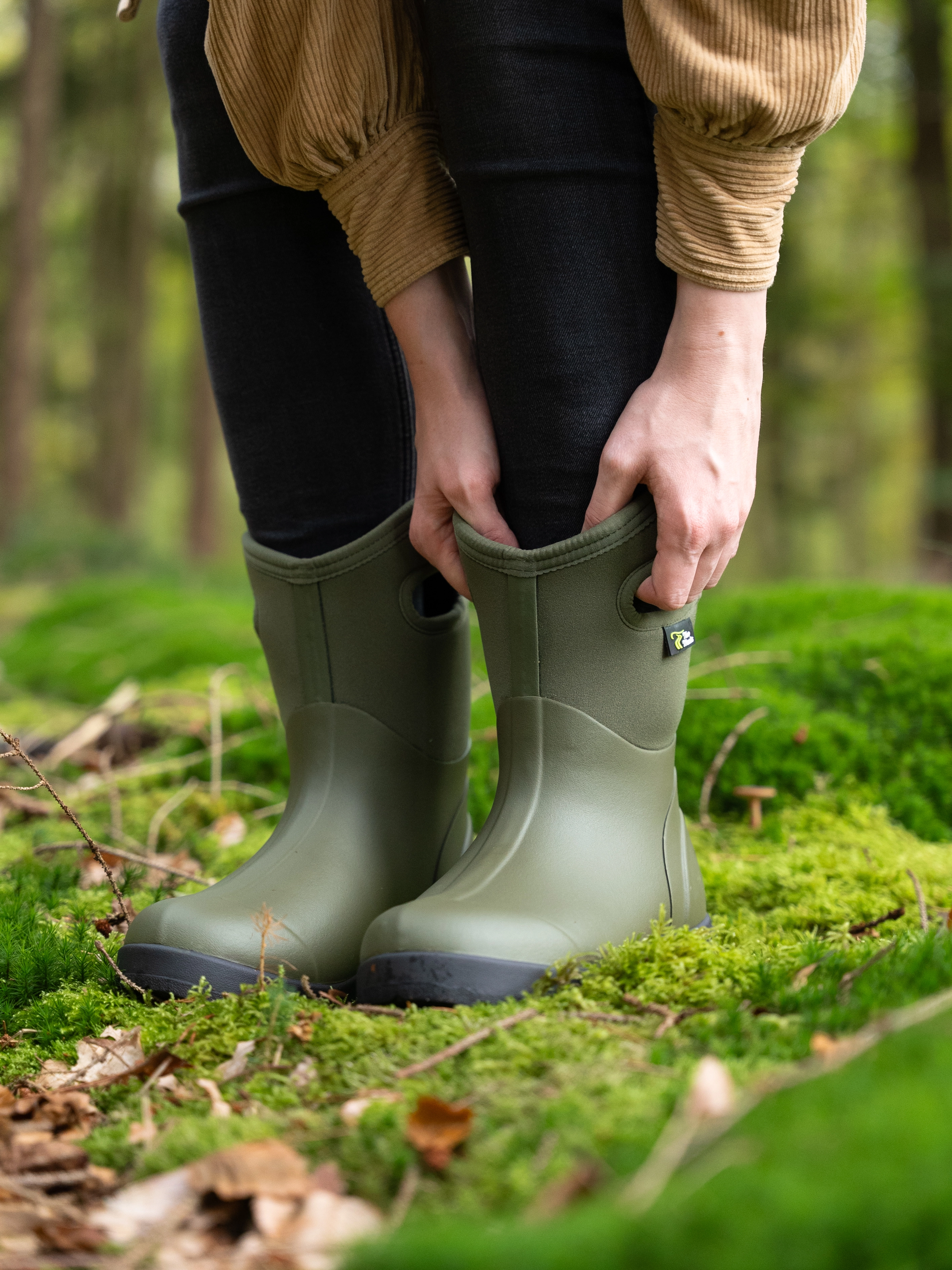 TwoTracks Baruga Olive mid für Frauen 