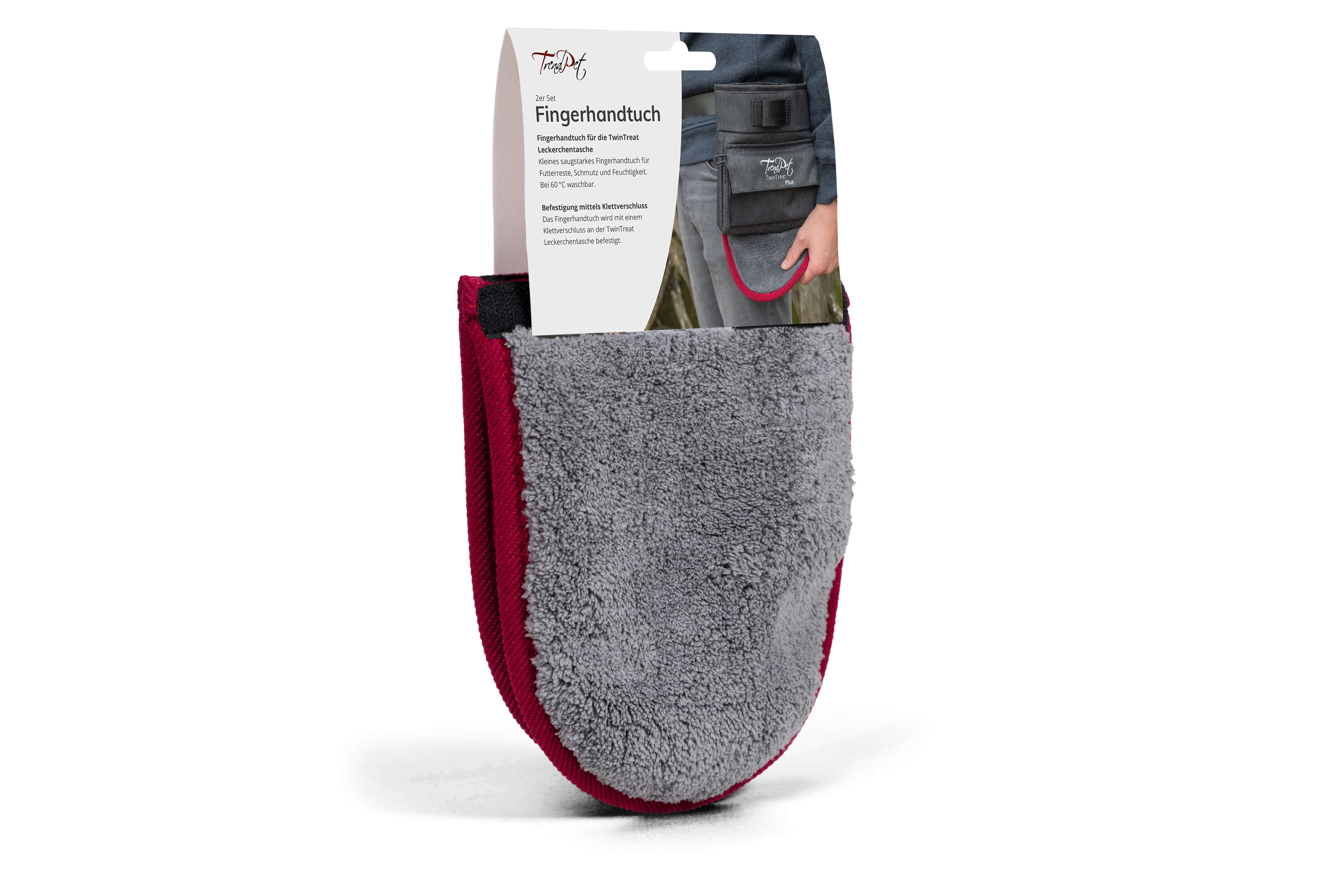 2er Set Fingerhandtücher für die TwinTreat...